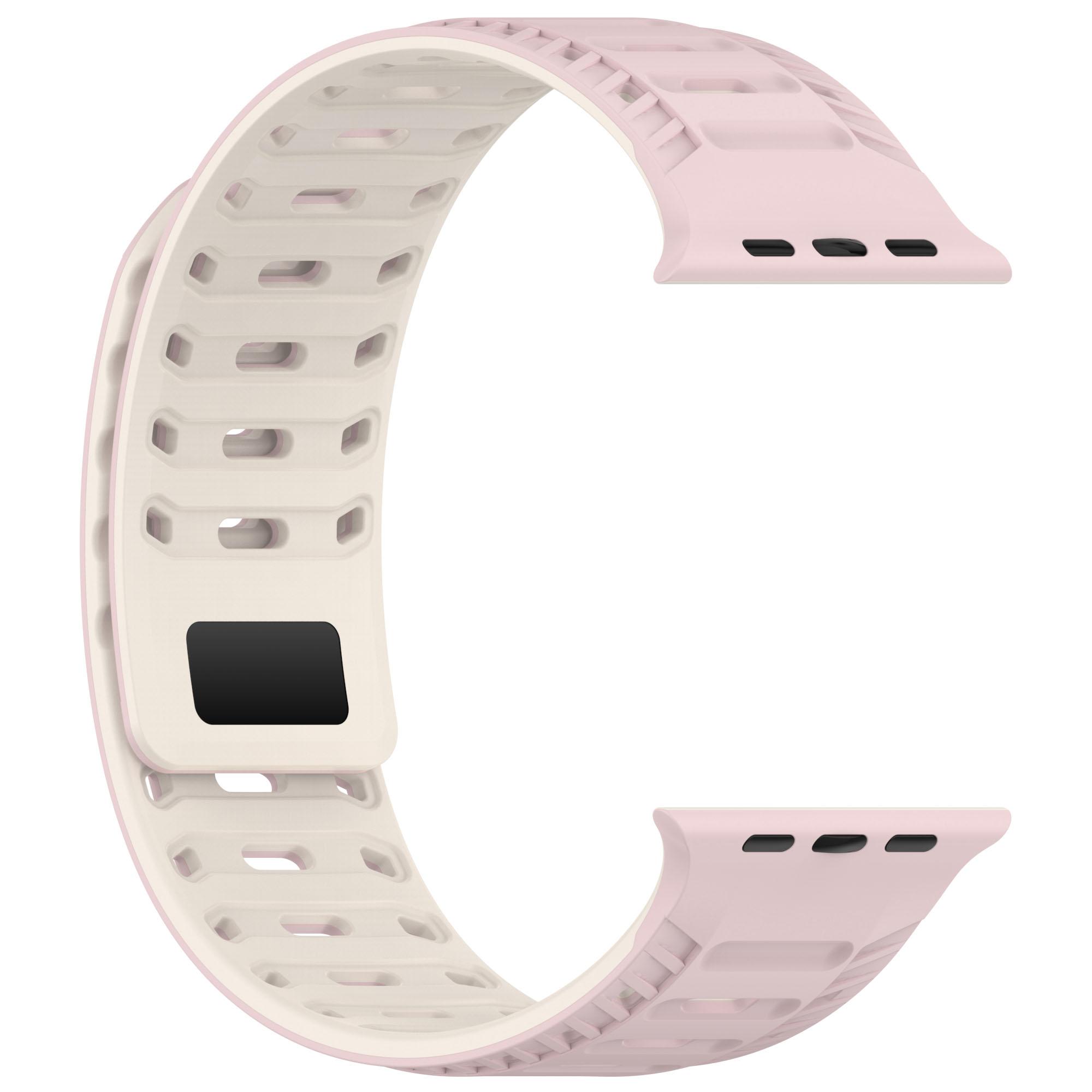 Silicone Strap for Apple Watch Series 10 Ultra 9 8 7 SE 6 5 4 3 2 1 46mm 49mm 45mm 44mm 42mm Stylish Magnetic Watch Band Pink+Starlight
Silicone Strap for Apple Watch Series 10 Ultra 9 8 7 SE 6 5 4 3 2 1 46mm 49mm 45mm 44mm 42mm Stylish Magnetic Watch Band Pink+Starlight