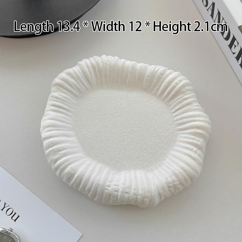 Creative Irregular Ceramic Decorative Tray Jewelry Storage Display Tray Photography Props Desktop Ornament Friends Birthday Gift белый
Creative Irregular Ceramic Decorative Tray Jewelry Storage Display Tray Photography Props Desktop Ornament Friends Birthday Gift белый