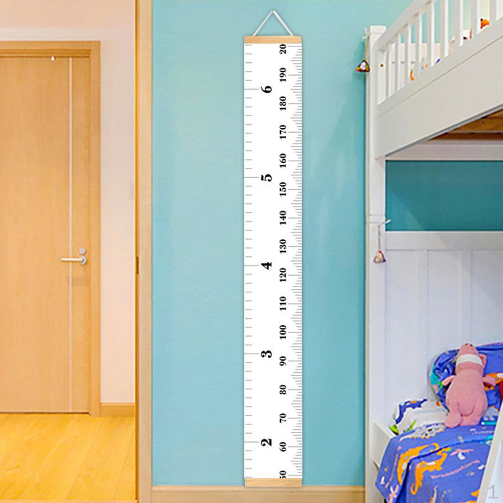 Kids Height Chart, Wall Hanging Growth Chart Removable Canvas Measuring Ruler for Baby Children
Kids Height Chart, Wall Hanging Growth Chart Removable Canvas Measuring Ruler for Baby Children