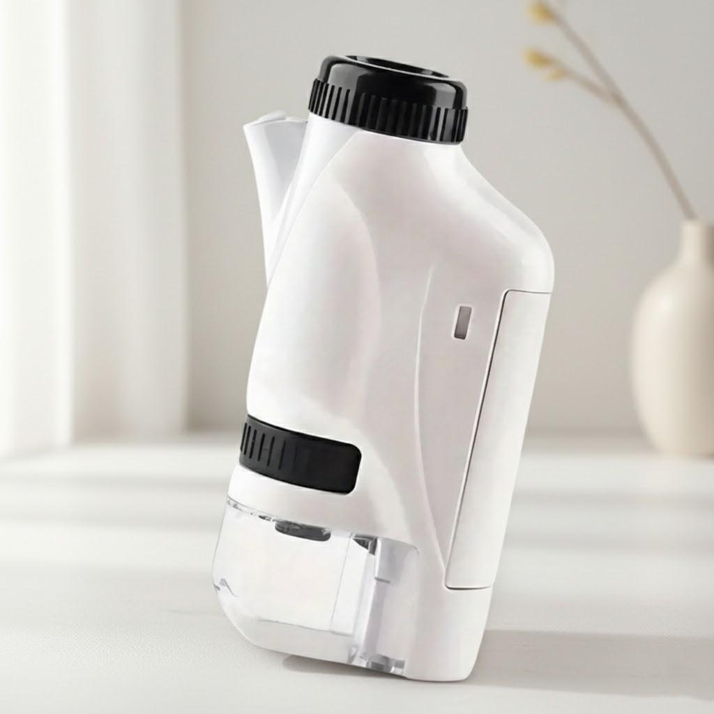 Portable Handheld 60X 100X Magnifier Microscope Optical Lens for Science Experiment Observation білий
Portable Handheld 60X 100X Magnifier Microscope Optical Lens for Science Experiment Observation білий