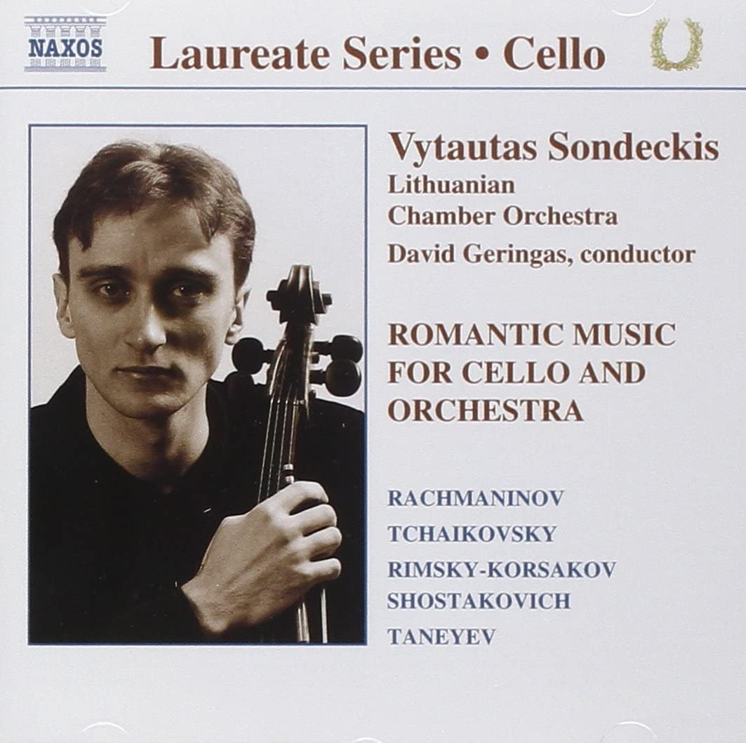 CD VYTAUTAS SONDECKIS, LITHUANIAN CHAM - Romantic Music for Vc/Orch 8554381 Naxos 2000 Others Classical Used
CD VYTAUTAS SONDECKIS, LITHUANIAN CHAM - Romantic Music for Vc/Orch 8554381 Naxos 2000 Others Classical Used