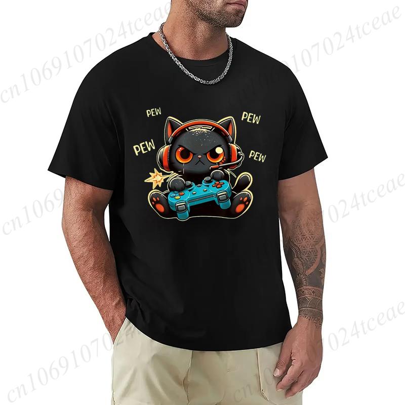 Cute Gamer Cat Playing Video Game Pew Pew Anime Print Men s Tshirt Gaming Design T-shirts Summer Short-sleeved T Shirt Men Women S разноцветный
Cute Gamer Cat Playing Video Game Pew Pew Anime Print Men s Tshirt Gaming Design T-shirts Summer Short-sleeved T Shirt Men Women S разноцветный