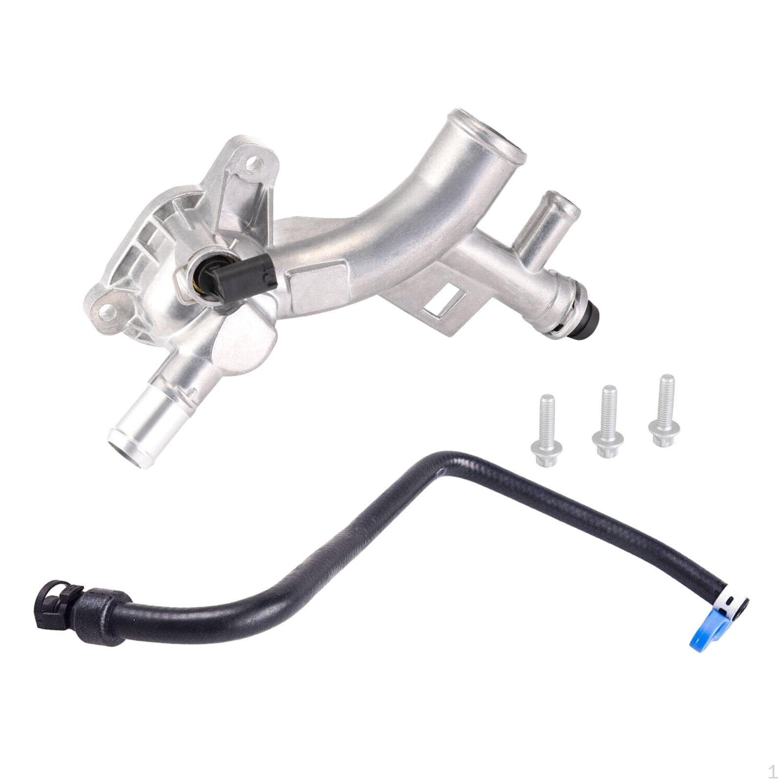 Water Outlet Thermostat Housing with Hose, 25193922 Coolant for Cruze Sonic
Water Outlet Thermostat Housing with Hose, 25193922 Coolant for Cruze Sonic