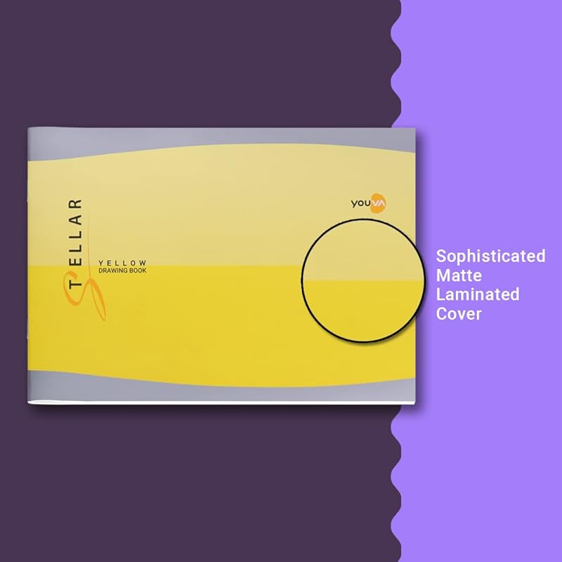 Youva Navneet Stellar Yellow Drawing Book For Students And Budding Artists | Size: A4 Size - 21 Cm X 29.7 Cm | 36 Pages 2129.7 жёлтый
Youva Navneet Stellar Yellow Drawing Book For Students And Budding Artists | Size: A4 Size - 21 Cm X 29.7 Cm | 36 Pages 2129.7 жёлтый