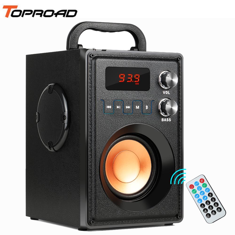 TOPROAD 20W Большая мощность Bluetooth Динамик Портативный беспроводной стерео бас Поддержка FM-радио AUX USB
TOPROAD 20W Большая мощность Bluetooth Динамик Портативный беспроводной стерео бас Поддержка FM-радио AUX USB