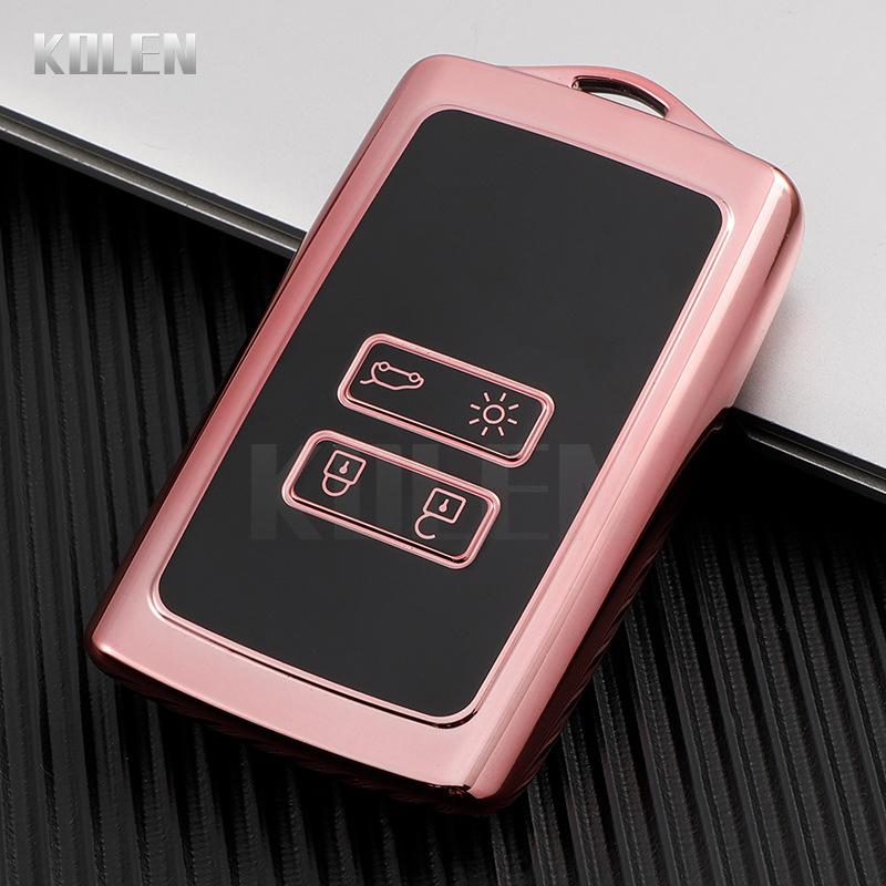 Soft Tpu Car Remote Key Case Cover Fob For Renault Koleos Kadjar Megane Scenic Sandero Espace Clio Captur Laguna Talisman Twingo
Soft Tpu Car Remote Key Case Cover Fob For Renault Koleos Kadjar Megane Scenic Sandero Espace Clio Captur Laguna Talisman Twingo