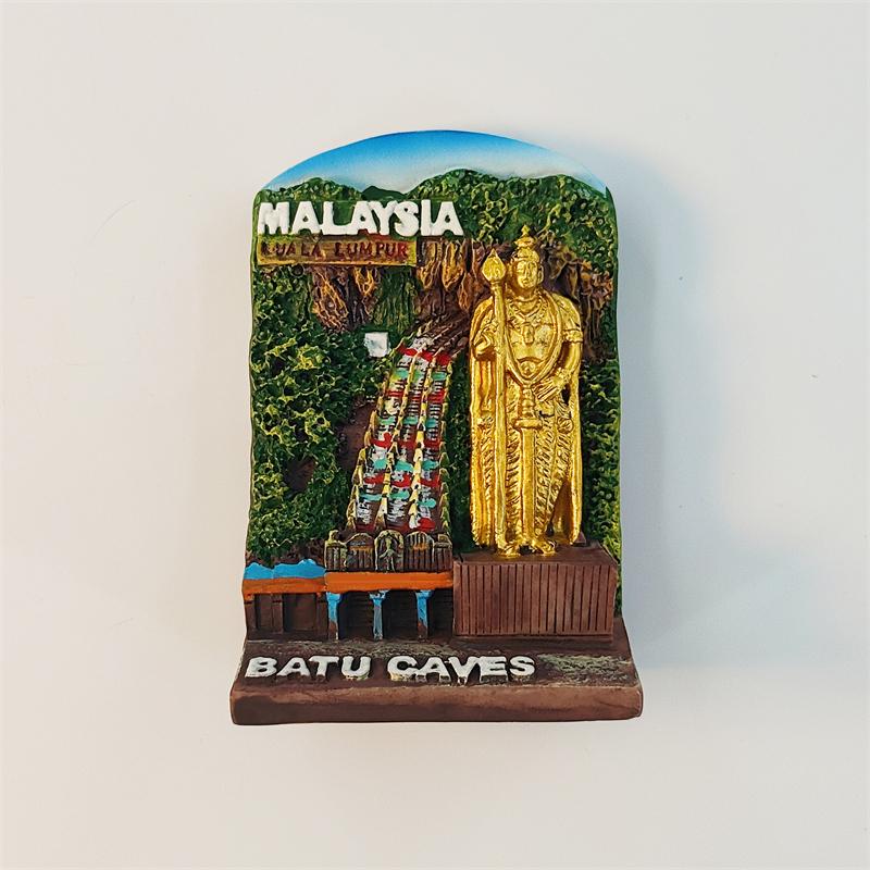 Malaysia Kuala Lumpur Baru Cave 3D Stereoscopic Tourism souvenirs Resin painting Decoration home Refrigerator magnets
Malaysia Kuala Lumpur Baru Cave 3D Stereoscopic Tourism souvenirs Resin painting Decoration home Refrigerator magnets