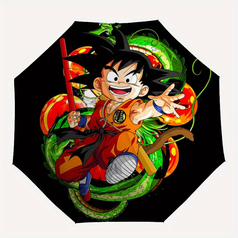 Goku Automatic Umbrella - Foldable with 8 Iron Ribs, Portable for Outdoor, Gift, Outdoor Umbrell, Playful Accessory, Durable High Quality, I
Goku Automatic Umbrella - Foldable with 8 Iron Ribs, Portable for Outdoor, Gift, Outdoor Umbrell, Playful Accessory, Durable High Quality, I
