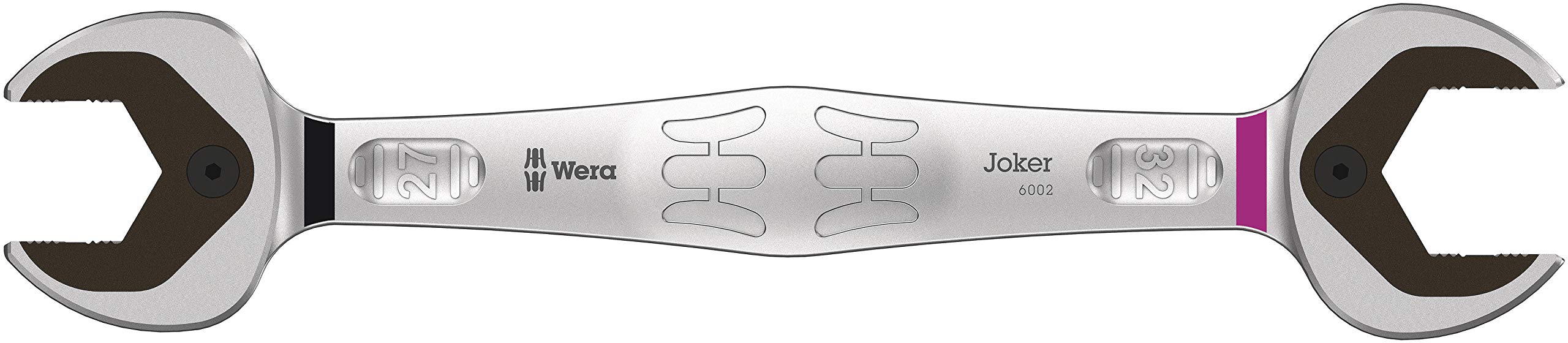Ключ WERA JOKER размер 27x32 мм общая длина 305 мм 020263 двусторонний серебряный 
Ключ WERA JOKER размер 27x32 мм общая длина 305 мм 020263 двусторонний серебряный