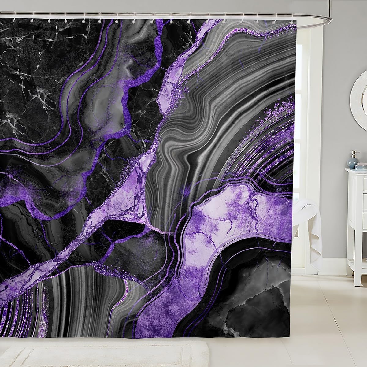 Red Gold Marble Shower Curtain Marbling Crack Print Abstract Metallic Texture Luxury Shiny Boho Hippie Fluid Decor With Hooks W60H190(CM)-1 Pcs
Red Gold Marble Shower Curtain Marbling Crack Print Abstract Metallic Texture Luxury Shiny Boho Hippie Fluid Decor With Hooks W60H190(CM)-1 Pcs