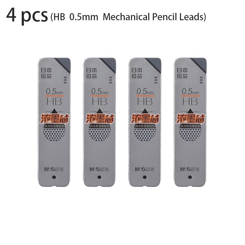 M&G 4pcs HB 0.5mm/0.7mm Mechanical Pencil Leads Automatic Pencil Lead Core Drawing Sketch Tool Stationery School&Office Supplies
M&G 4pcs HB 0.5mm/0.7mm Mechanical Pencil Leads Automatic Pencil Lead Core Drawing Sketch Tool Stationery School&Office Supplies