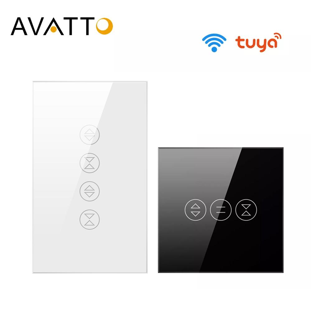AVATTO Tuya двойной Wi-Fi шторный выключатель для жалюзи с электродвигателем, автоматизация умного дома для Alexa, Google
AVATTO Tuya двойной Wi-Fi шторный выключатель для жалюзи с электродвигателем, автоматизация умного дома для Alexa, Google