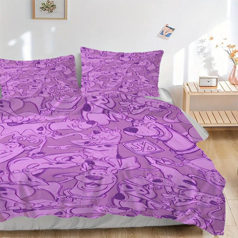 Scooby-Doo Pattern Bedding Set Comforter Cover Gift for Bedroom,Includes 1 Cover and 2 Pillowcases, No InsertB211 135x200cm
Scooby-Doo Pattern Bedding Set Comforter Cover Gift for Bedroom,Includes 1 Cover and 2 Pillowcases, No InsertB211 135x200cm