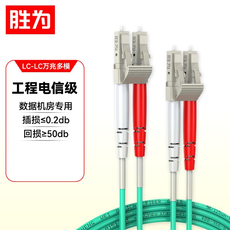 Shengwei 10 Gigabit OM3 LC-LC Duplex Multimode Fiber Optic Patch Cable
Shengwei 10 Gigabit OM3 LC-LC Duplex Multimode Fiber Optic Patch Cable