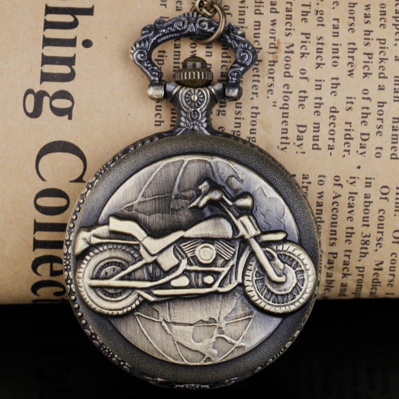 Vintage bronze motorcycle design elegant vintage pocket watch collection decorated gift necklaces for men and women бронзовый
Vintage bronze motorcycle design elegant vintage pocket watch collection decorated gift necklaces for men and women бронзовый