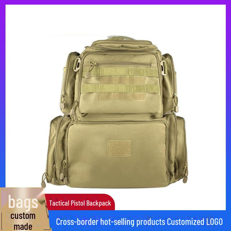 Tactical Oxford Cloth MOLLE Double Shoulder Sports Backpack for Customization 50L хакі
Tactical Oxford Cloth MOLLE Double Shoulder Sports Backpack for Customization 50L хакі