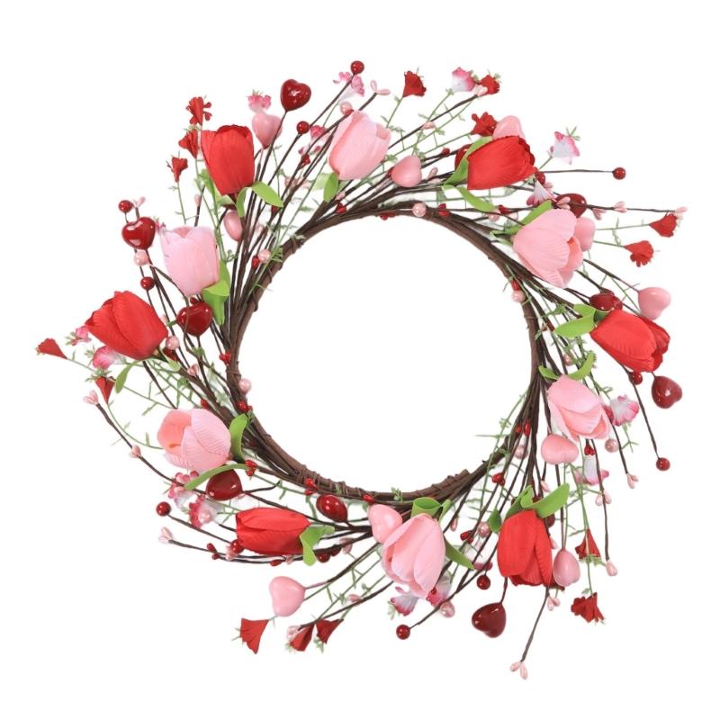 Artificial Silk Flower Wreath with Realistic Berries for Door Wall Window Wedding Valentine s Day Christmas Decoration 1
Artificial Silk Flower Wreath with Realistic Berries for Door Wall Window Wedding Valentine s Day Christmas Decoration 1
