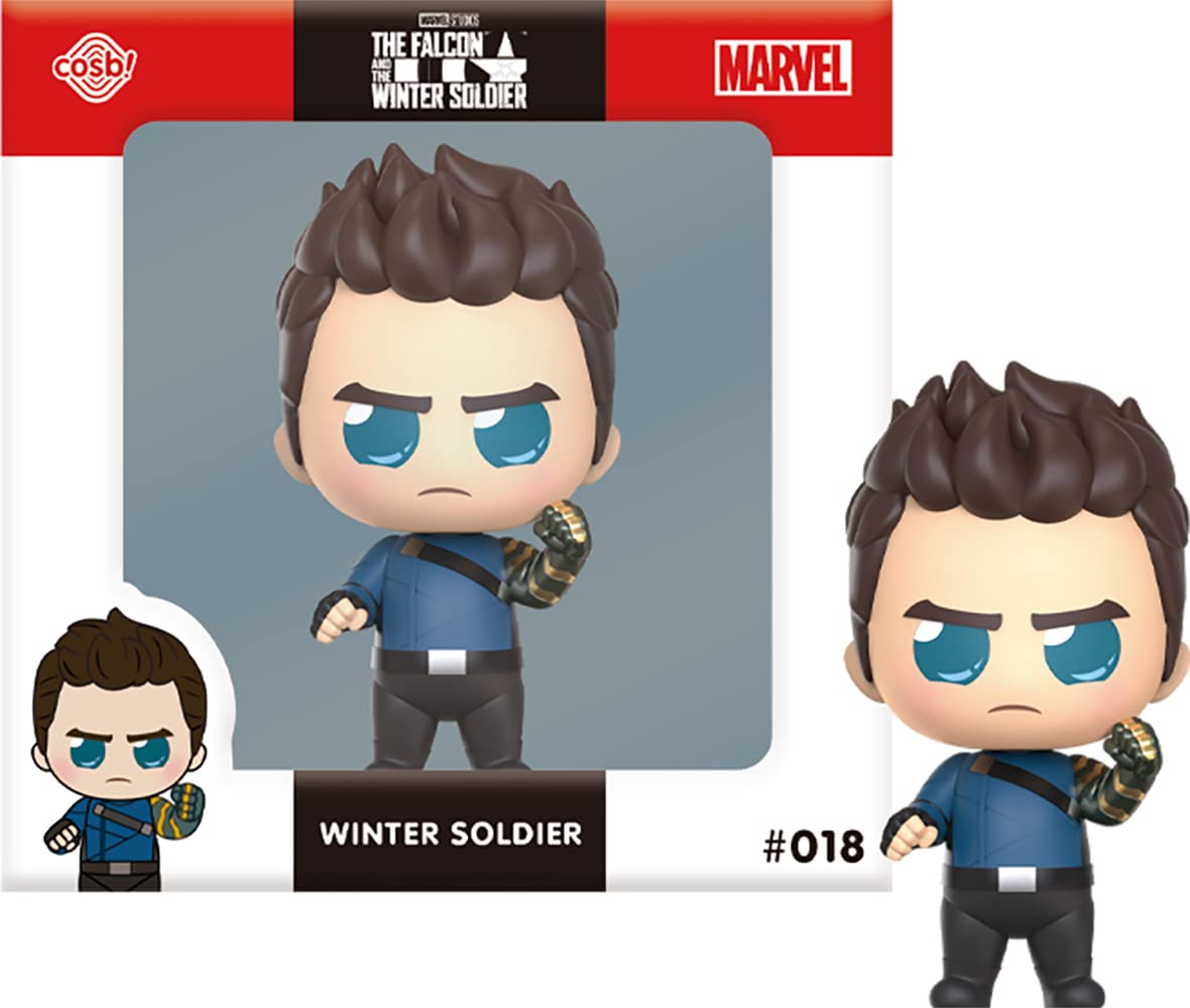 Cosbi Marvel Collection TV Drama Falcon Winter Soldier Winter Soldier Figure Blue Height 8cm CBX047 & #018 Non-Scale Approx. синій
Cosbi Marvel Collection TV Drama Falcon Winter Soldier Winter Soldier Figure Blue Height 8cm CBX047 & #018 Non-Scale Approx. синій