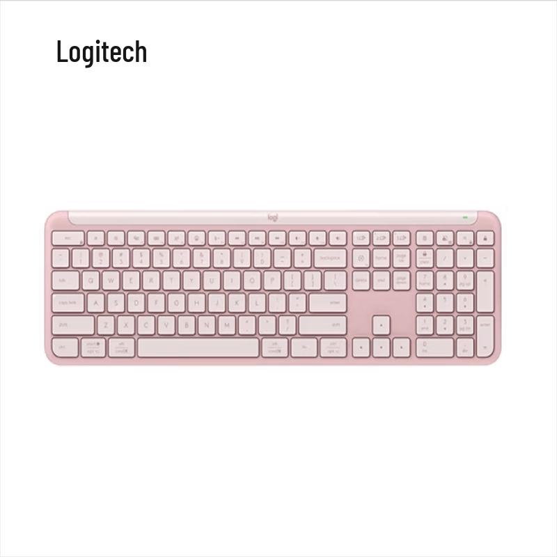 Logitech Signature Slim K950 Multi-Device Wireless Keyboard - Rose
Logitech Signature Slim K950 Multi-Device Wireless Keyboard - Rose