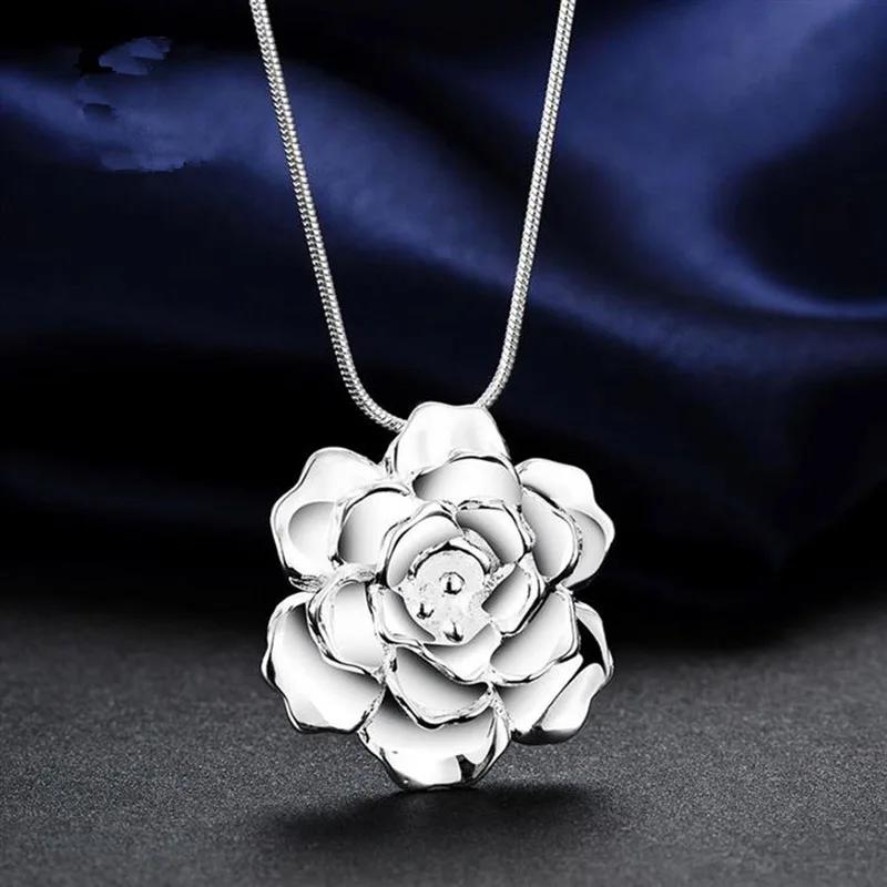 JewelryTop Store Copper 40-75CM Snake Chain Flower Pendant Necklace for Women Fashion Wedding Charm Jewelry Y22647YY-
JewelryTop Store Copper 40-75CM Snake Chain Flower Pendant Necklace for Women Fashion Wedding Charm Jewelry Y22647YY-