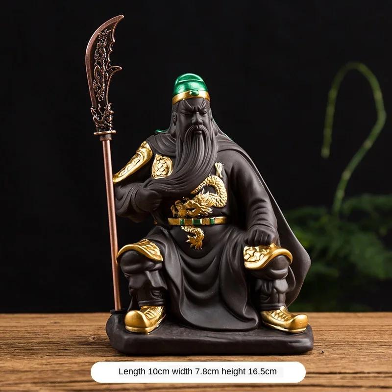 Wu Caishen Guan Gong Lord Guan The Second Purple Sand Tea Ornaments Boutique Tea Table Decoration Tea Pet
Wu Caishen Guan Gong Lord Guan The Second Purple Sand Tea Ornaments Boutique Tea Table Decoration Tea Pet