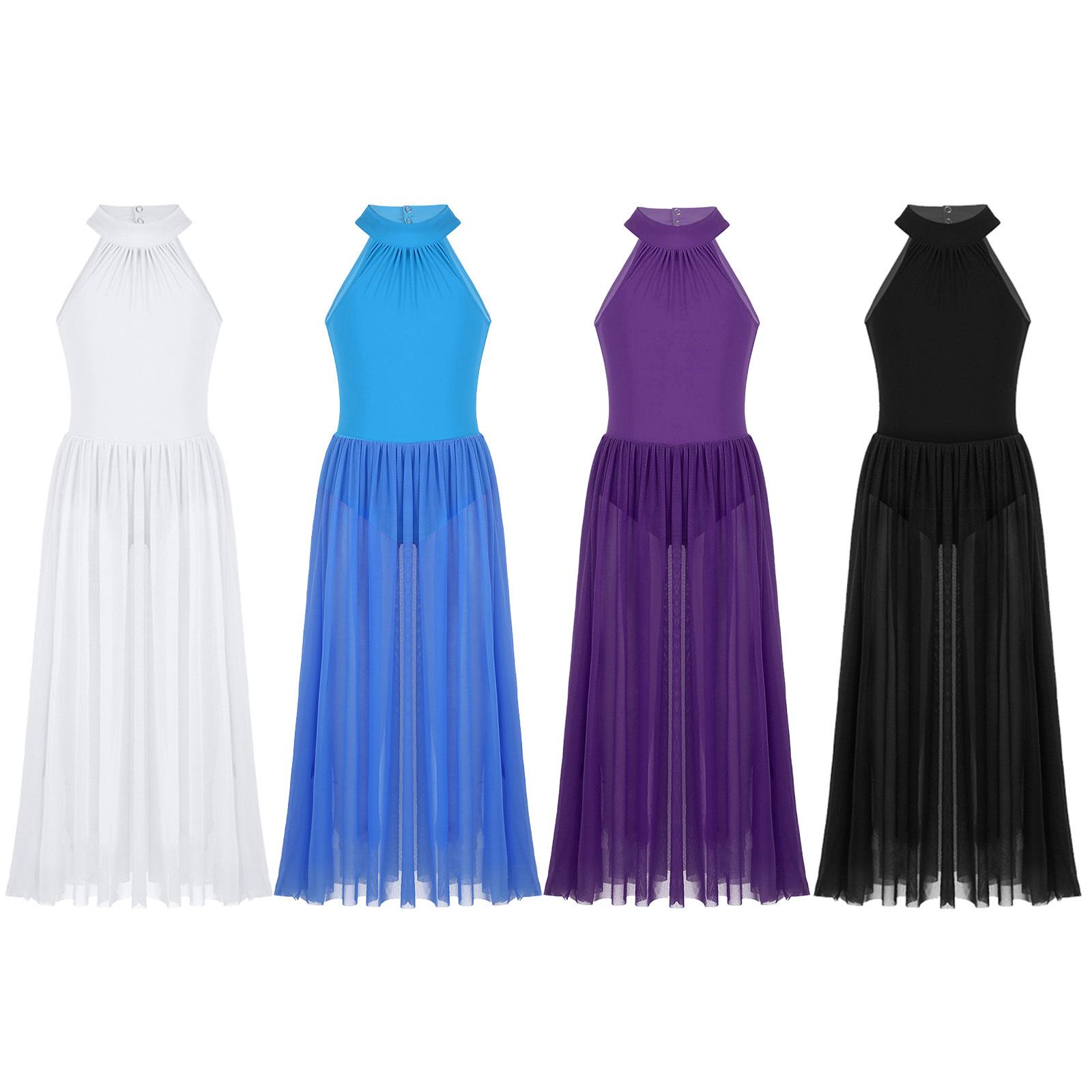 Kids Lyrical Dance Set Mock T-Neck Leotard with Mesh Maxi Skirt Spirit Performance Wear 15-16 Years білий
Kids Lyrical Dance Set Mock T-Neck Leotard with Mesh Maxi Skirt Spirit Performance Wear 15-16 Years білий