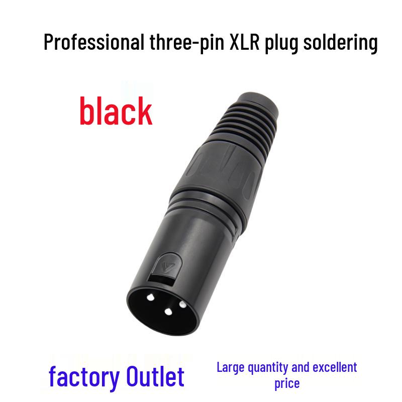 3-Pin XLR Male-Female Balanced Audio Cable for Microphone, Speaker, or Mixer
3-Pin XLR Male-Female Balanced Audio Cable for Microphone, Speaker, or Mixer