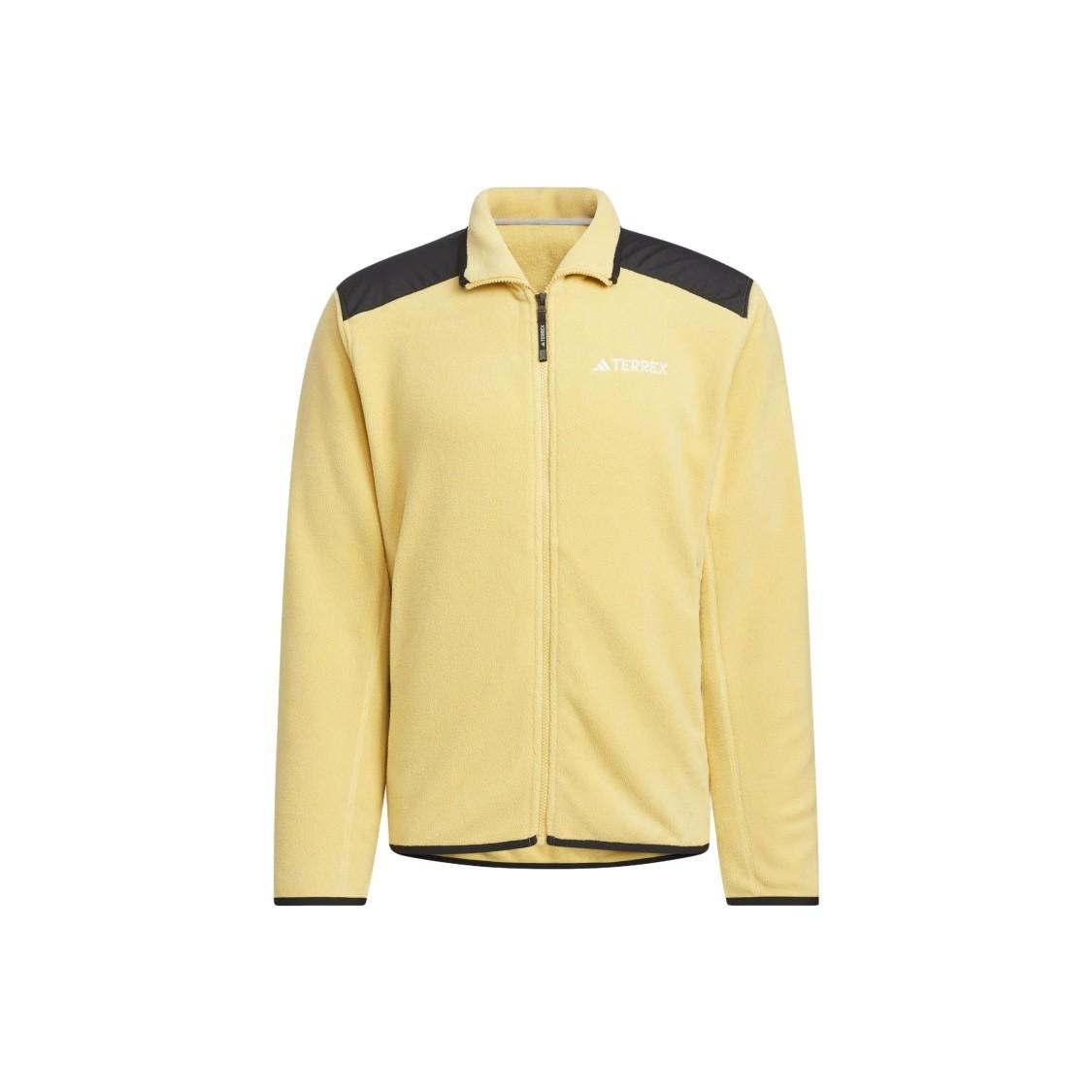 adidas Colorblock Logo Long-Sleeve Fleece Jacket for Men, Light Yellow XL
adidas Colorblock Logo Long-Sleeve Fleece Jacket for Men, Light Yellow XL