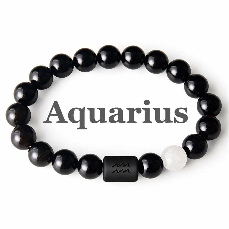 JYL TS Bracelet Zodiac Onyx Couple & BFF Style Fosters Friendship & Love Aquarius-Aquarius яскраво-червоний рожевий колір
JYL TS Bracelet Zodiac Onyx Couple & BFF Style Fosters Friendship & Love Aquarius-Aquarius яскраво-червоний рожевий колір
