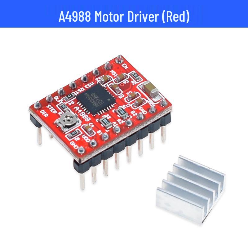 Плата розширення для крокових двигунів 3D-принтера з драйверами DRV8825/A4988
Плата розширення для крокових двигунів 3D-принтера з драйверами DRV8825/A4988