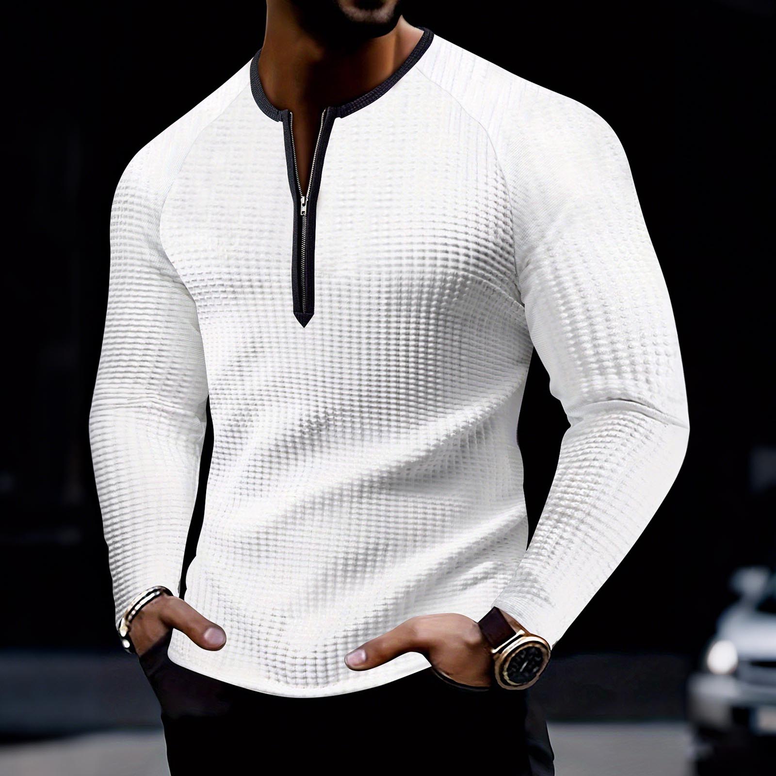 Men s Round Neck 1/4 Zipper Slim Fit Long Sleeve Casual Outdoor Sports Top M белый
Men s Round Neck 1/4 Zipper Slim Fit Long Sleeve Casual Outdoor Sports Top M белый