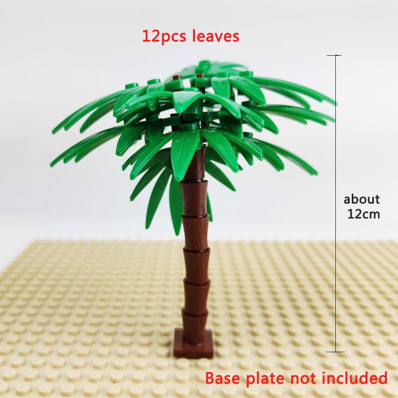Building Block Set Palm Coconut Tree Green Garden Landscape Tropical Beach Plant Block Toy Compatible Block Bricks Toy for Children
Building Block Set Palm Coconut Tree Green Garden Landscape Tropical Beach Plant Block Toy Compatible Block Bricks Toy for Children