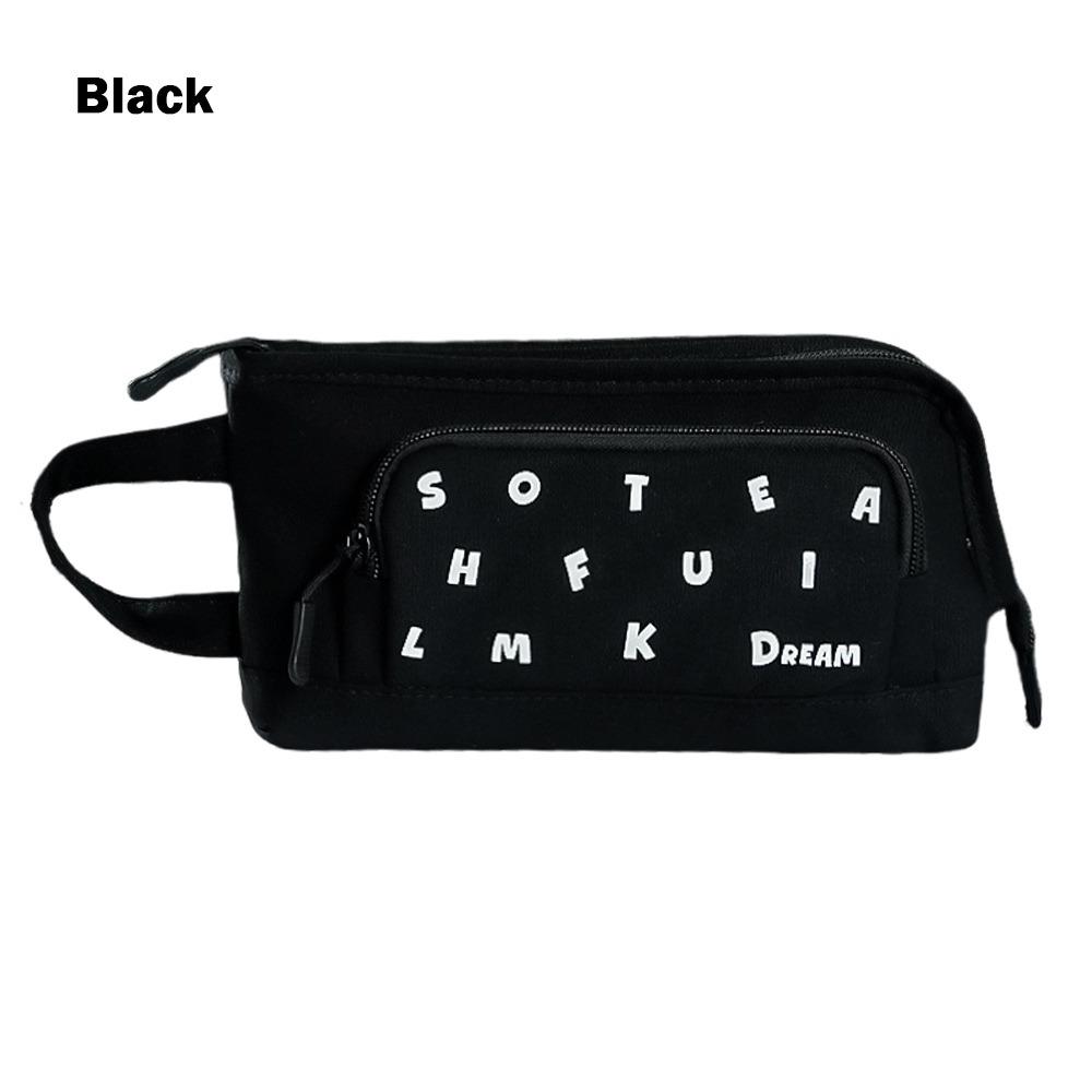 Large Capacity Pen Bag Handheld Stationery Bag Multi-functional Pencil Case Back To School Gift чорний
Large Capacity Pen Bag Handheld Stationery Bag Multi-functional Pencil Case Back To School Gift чорний