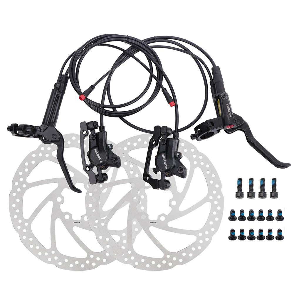 1 Pair Electric Bicycle Double-piston Disc Brake Electric Bicycle Aluminum Alloy Power Off Oil Disc Brake 1 pair Oil brake+160mm disc x2 #1
1 Pair Electric Bicycle Double-piston Disc Brake Electric Bicycle Aluminum Alloy Power Off Oil Disc Brake 1 pair Oil brake+160mm disc x2 #1