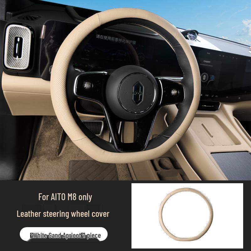 Universal Non-Slip Steering Wheel Cover for Genuine Leather - All-Season Sweat-Absorbing Interior Decoration Wenjie M8 Special
Universal Non-Slip Steering Wheel Cover for Genuine Leather - All-Season Sweat-Absorbing Interior Decoration Wenjie M8 Special