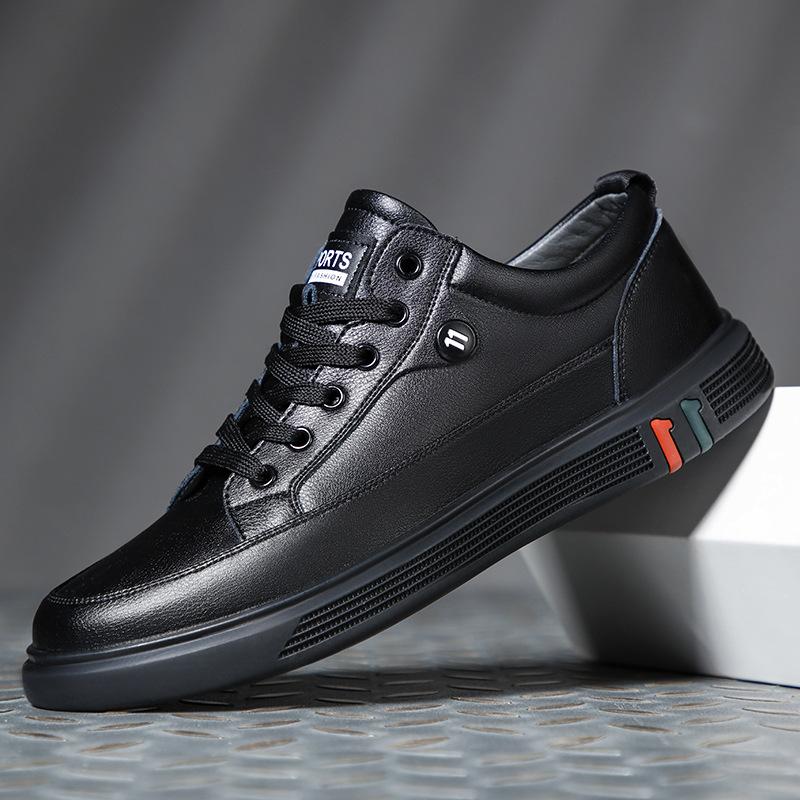 Кожаная мужская обувь весна новая корейская версия тренд белая обувь мужская мягкая подошва мягкая поверхность модная универсальная повседневная обувь для скейтборда мужская 44
Кожаная мужская обувь весна новая корейская версия тренд белая обувь мужская мягкая подошва мягкая поверхность модная универсальная повседневная обувь для скейтборда мужская 44