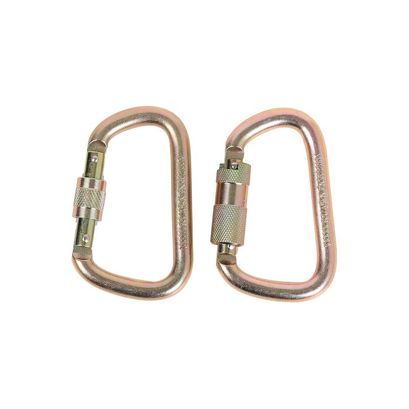 45KN D-Shaped Steel Auto-Lock for Outdoor Rock Climbing & Rescue D-shape Screw
45KN D-Shaped Steel Auto-Lock for Outdoor Rock Climbing & Rescue D-shape Screw
