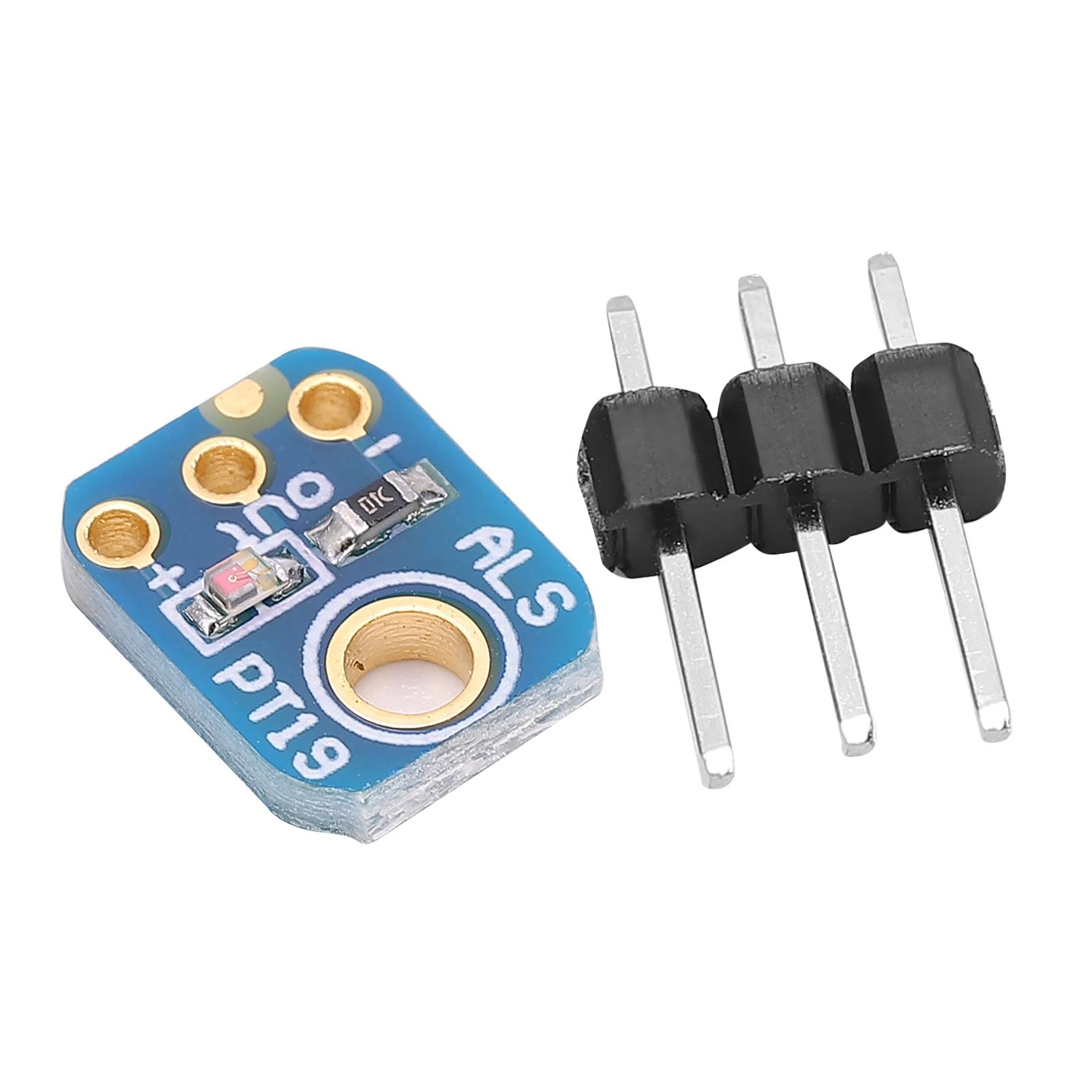 Light Sensor Module UVA Spectrum Analog Detection Adapter Board with Pin Header ALSPT19
Light Sensor Module UVA Spectrum Analog Detection Adapter Board with Pin Header ALSPT19