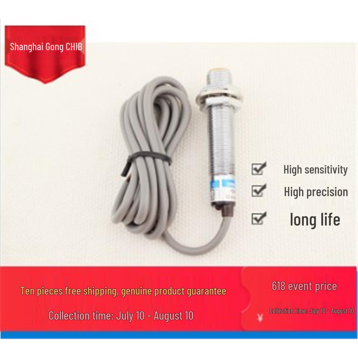 Huguang Inductive Proximity Switch LJ8M Series Sensor 1P1
Huguang Inductive Proximity Switch LJ8M Series Sensor 1P1