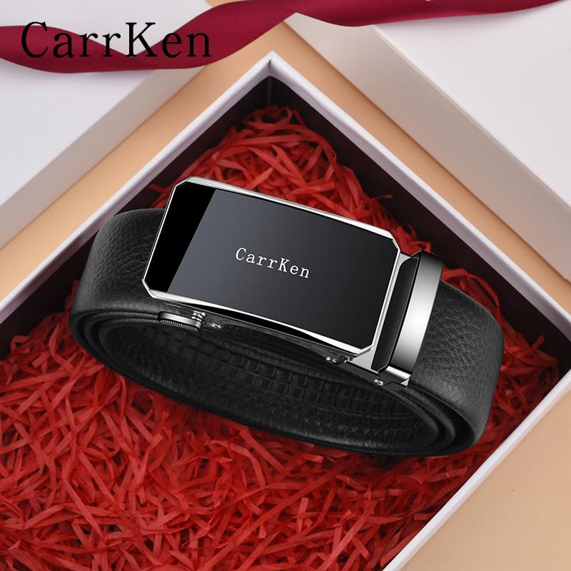 CarrKen Men s Genuine Leather Cowhide Belt with Automatic Buckle 130 cm
CarrKen Men s Genuine Leather Cowhide Belt with Automatic Buckle 130 cm