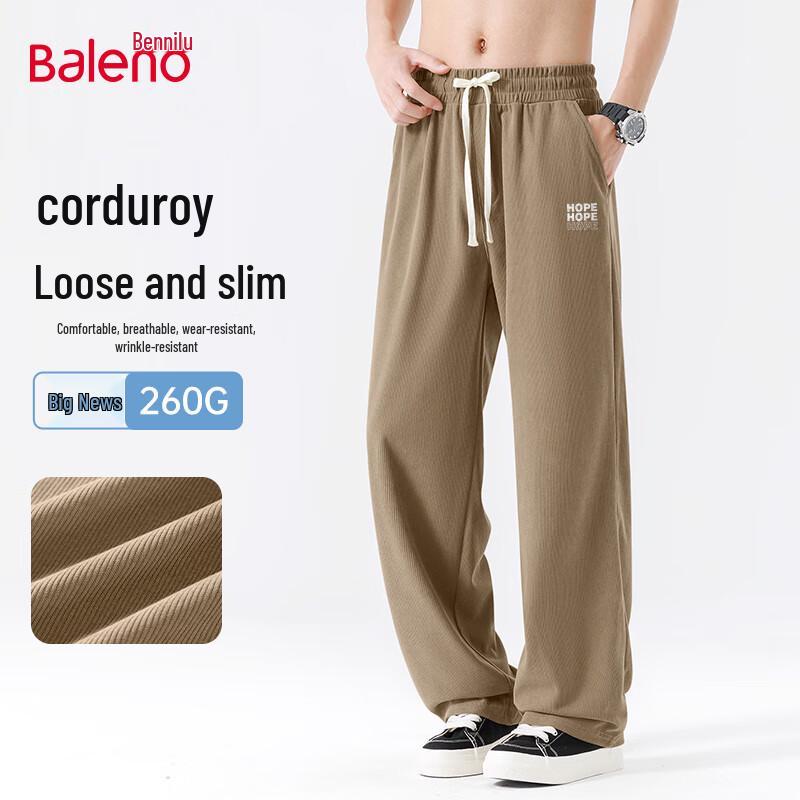 Baleno Men s Loose Straight-Leg Corduroy Casual Pants 5XL
Baleno Men s Loose Straight-Leg Corduroy Casual Pants 5XL