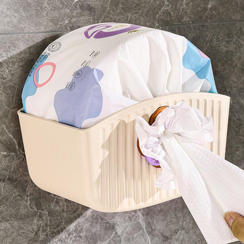 Wall Mounted Tissue Box Holder No Drill Waterproof Plastic Paper Towel Dispenser Cream White
Wall Mounted Tissue Box Holder No Drill Waterproof Plastic Paper Towel Dispenser Cream White
