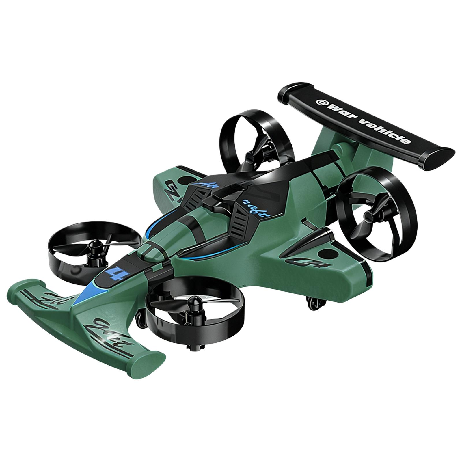 Land Air RC Quadcopter & Drift Car 360 Rotation Headless Mode RC Airplane Christmas Birthday Gifts for Adults & Teen Boys зелений
Land Air RC Quadcopter & Drift Car 360 Rotation Headless Mode RC Airplane Christmas Birthday Gifts for Adults & Teen Boys зелений