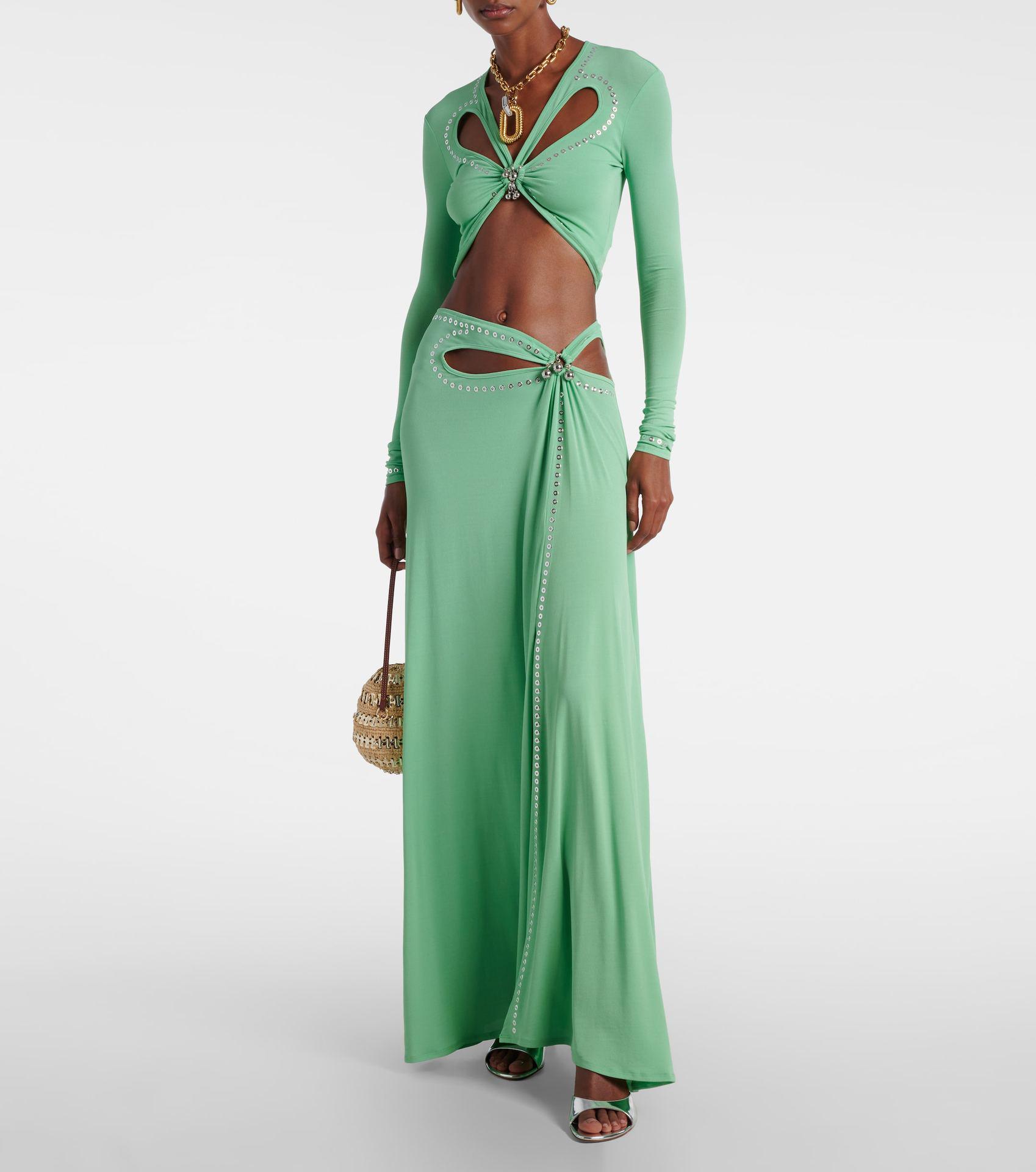 2026 Chic Women s Sexy Long-Sleeve Crop Top & High Slit Evening Dress Set M
2026 Chic Women s Sexy Long-Sleeve Crop Top & High Slit Evening Dress Set M