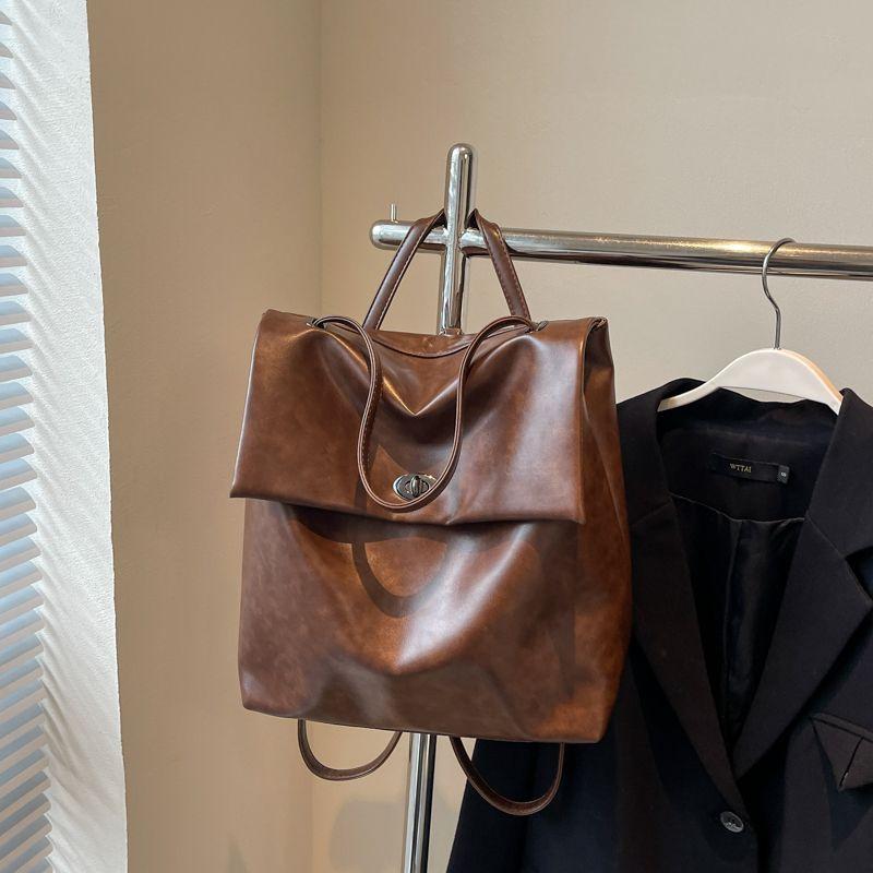 Scarecrow Fancy Maillard Travel Backpack Female 2025 New Arrival Fashion Large Capacity Schoolbag College Student Hand Brown without pendant
Scarecrow Fancy Maillard Travel Backpack Female 2025 New Arrival Fashion Large Capacity Schoolbag College Student Hand Brown without pendant