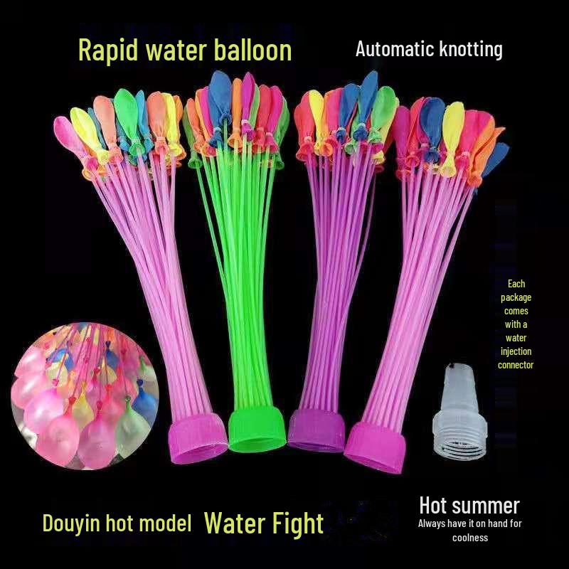 Quick-Fill Water Balloons: Splash Fest Game Set - 3 Bunches of Water Balloons
Quick-Fill Water Balloons: Splash Fest Game Set - 3 Bunches of Water Balloons