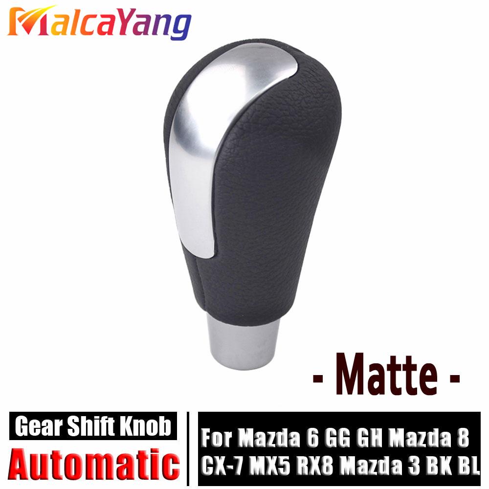 Brand New Look Automatic Transmission Gear Shift Knob Shifter For Mazda 6 GG GH Mazda 8 CX-7 MX5 RX8 Mazda 3 BK BL Car Styling Matte
Brand New Look Automatic Transmission Gear Shift Knob Shifter For Mazda 6 GG GH Mazda 8 CX-7 MX5 RX8 Mazda 3 BK BL Car Styling Matte