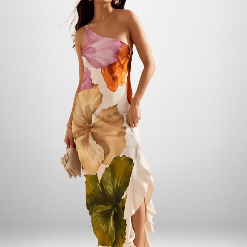 LYRIA Women Sexy Single Shoulder Floral Print Slim Long Dress Female Chic Backless Party Vestidos XXXL
LYRIA Women Sexy Single Shoulder Floral Print Slim Long Dress Female Chic Backless Party Vestidos XXXL