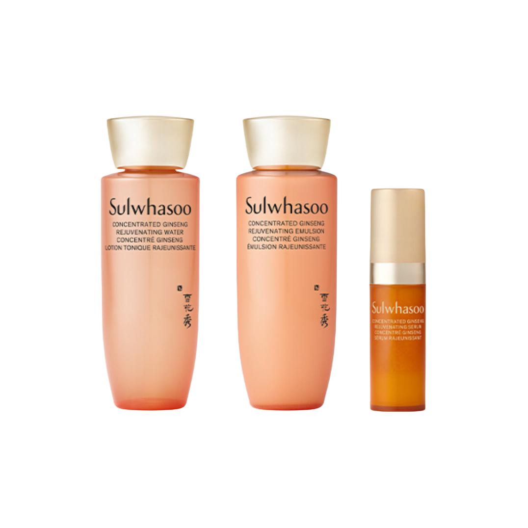 Sulwhasoo Sulwhasoo Concentrated Ginseng Rejuvenating Sample Set Water 25ml + Emulsion 25ml + Serum 5ml
Sulwhasoo Sulwhasoo Concentrated Ginseng Rejuvenating Sample Set Water 25ml + Emulsion 25ml + Serum 5ml
