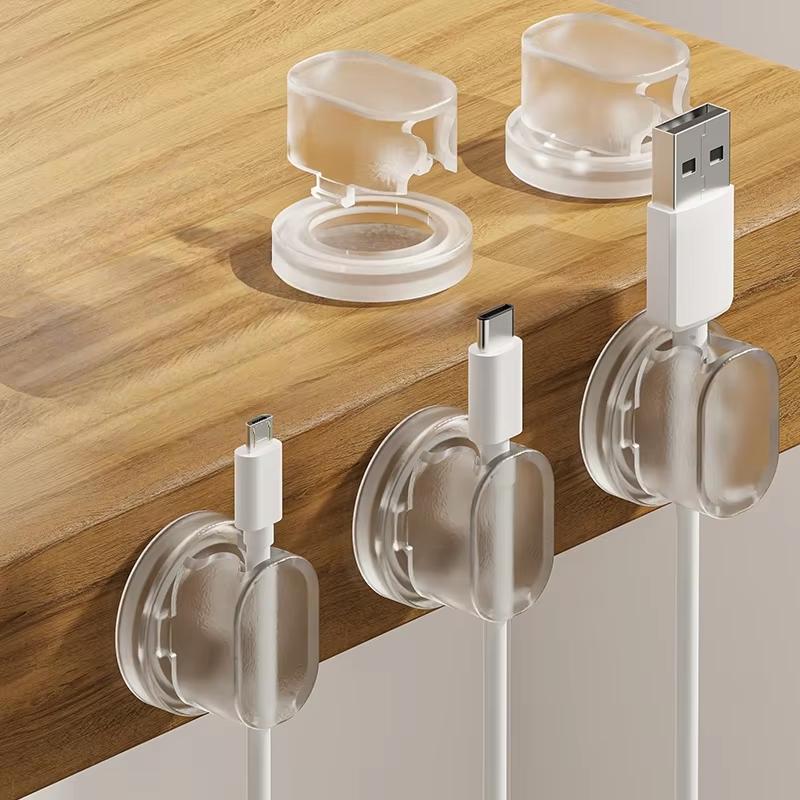 5/10PCS Transparent Phone Cable Clips Under Desk Cord Holder Wire Smooth Management Keeper Office Kitchen Cable Organizer
5/10PCS Transparent Phone Cable Clips Under Desk Cord Holder Wire Smooth Management Keeper Office Kitchen Cable Organizer